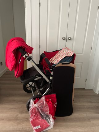 Carrito Bugaboo con accesorios