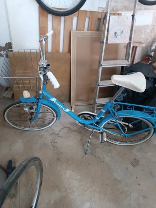 Bicicleta Clásica Urbana Azul