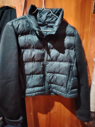 Cazadora Zara Negra Talla S