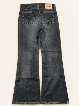 Levi’s 529 W32 L34 vaqueros bootcut gris mujer