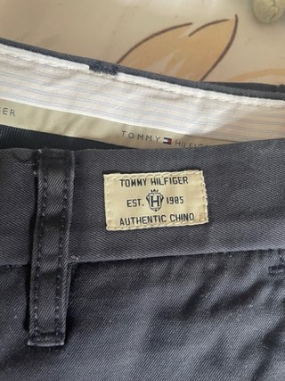 Pantalón Chino Tommy Hilfiger Azul Talla 32/34