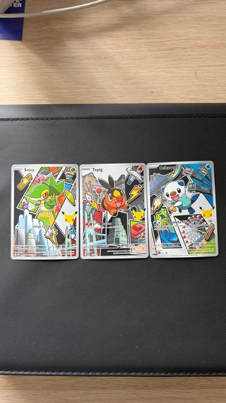 🇪🇸 Trio Iniciales Teselia Pokémon Primer Compañero