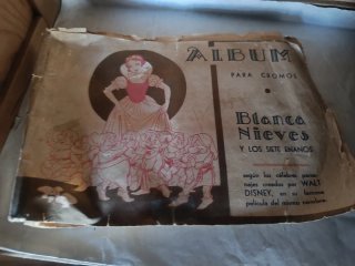Álbum de Cromos Blanca Nieves y los Siete Enanos