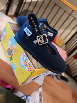 Zapatos Zapy Azul Marino Talla 23