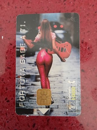 Tarjeta Telefónica Cabitel Fortuna