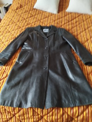 Chaqueta de Cuero Manuel Herrero Talla M