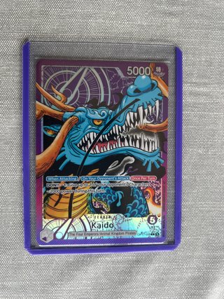Carta One Piece TCG Kaido OP01-094 Líder AA
