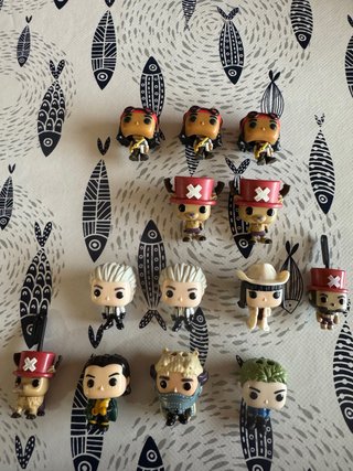 Set de 12 Figuras One Piece Kinder Joy