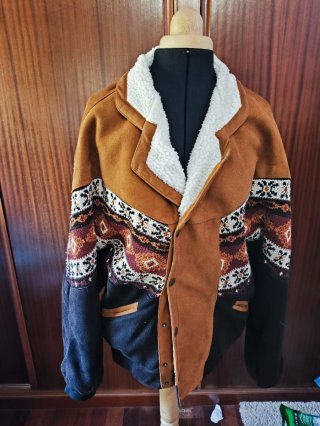 Chaqueta Bomber Estampada