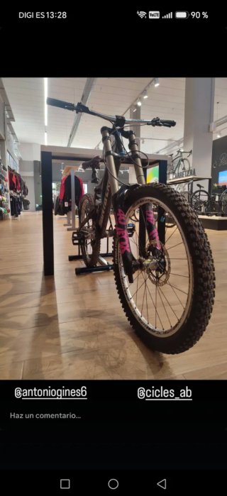 Bicicleta de Montaña Santa Cruz V10