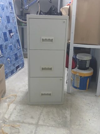 Archivador de 3 cajones metálico