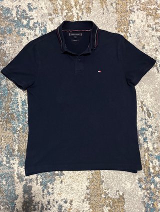 Polo Tommy Hilfiger Azul Talla M