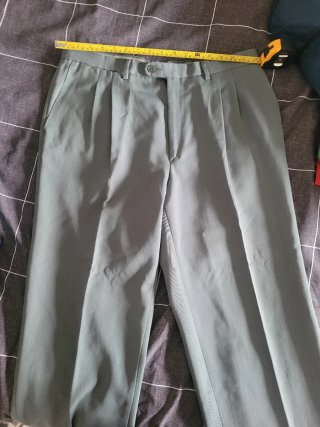 Pantalón de traje verde