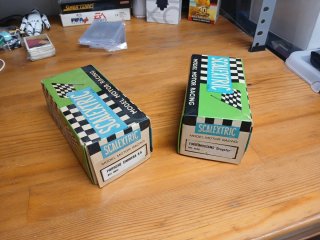 2 Cajas Scalextric Exin en Caja