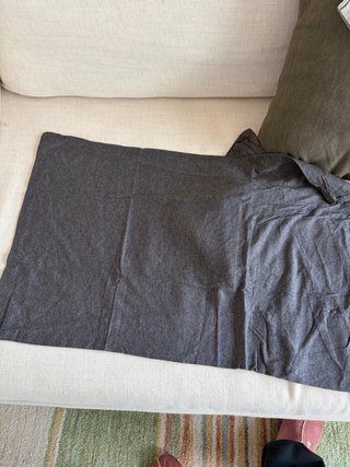 2 Fundas de Almohada Zara Home Gris