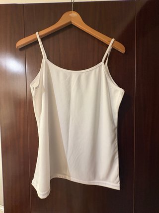 Camiseta de tirantes blanca