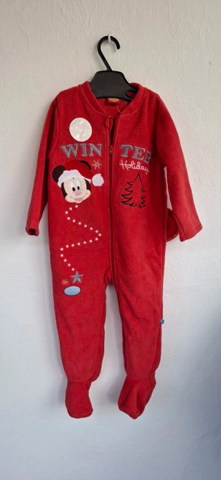 Pelele de Forro Polar Mickey Mouse Bebé 23 Meses