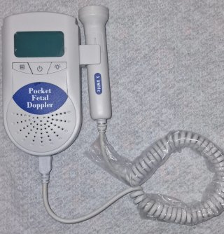 Doppler fetale tascabile 3.0 MHz con display
