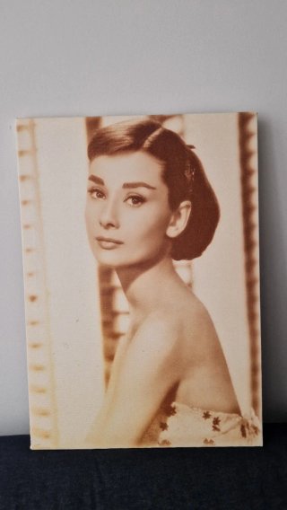 Lienzo de Audrey Hepburn para colgar