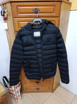 Chaqueta Siksilk Negra Talla XS
