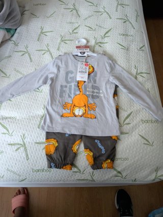Conjunto Garfield 2 Piezas Talla 2-3 Años
