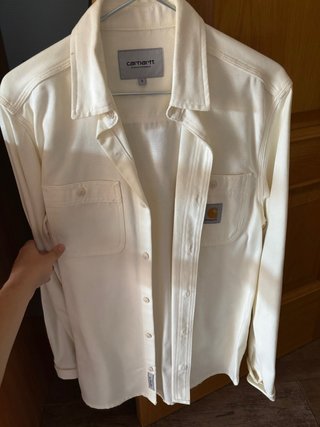 Sobrecamisa Carhartt Blanca Talla S. Como nueva