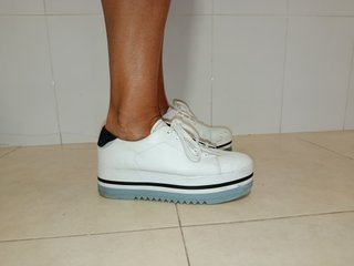 Zapatillas con Plataforma ZARA