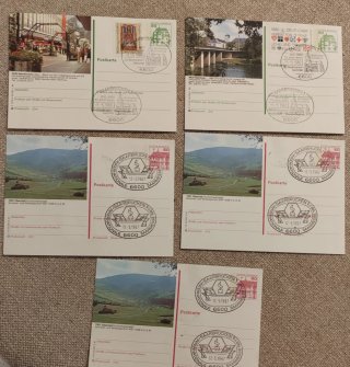 Set de 26 Postales Conmemorativas Alemania