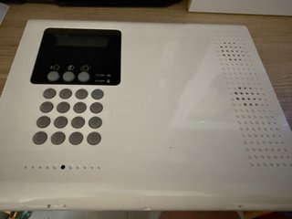 Panel de Alarma y detector