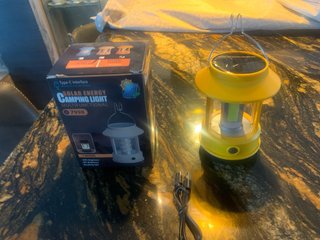 Farolillo Solar para Camping