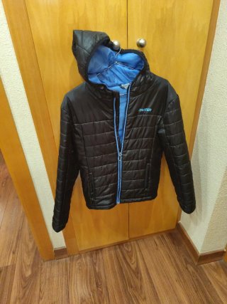Chaqueta Starter Negra y Azul Talla 10