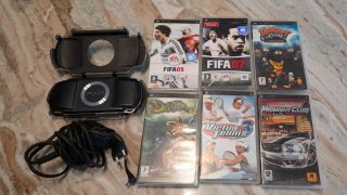 Consola PSP 1004 con 6 Juegos