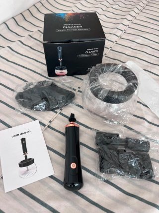 Limpiador Eléctrico de Brochas de Maquillaje