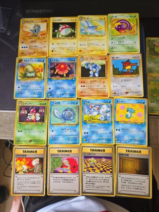 Lote 20 Cartas Pokémon Retro Japonesas