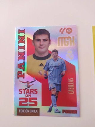 2Cartas Megacracks Iker Casillas Panini