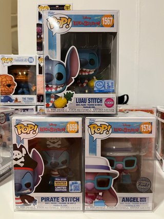 Lote 3 Figuras Funko Pop Lilo & Stitch