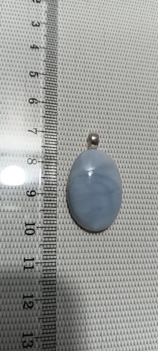 Colgante de Plata 925 con Ópalo Azul.