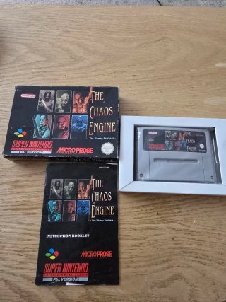 The Chaos Engine SNES Super Nintendo PAL UKV