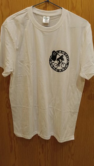 Camiseta Bike Punk Antifa Talla M