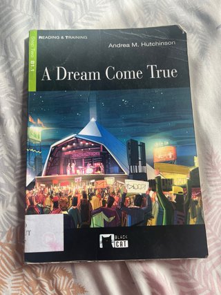 Libro A Dream Come True - Black Cat