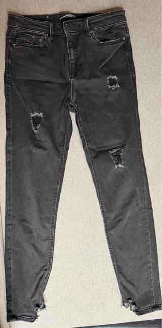 Pantalón vaquero negro Stradivarius