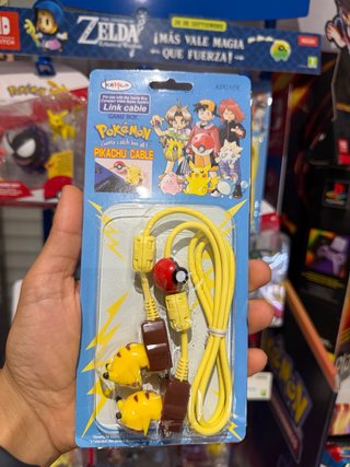 Cable Link Pokémon Pikachu para Game Boy original
