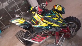 Quad Yamaha Raptor 660