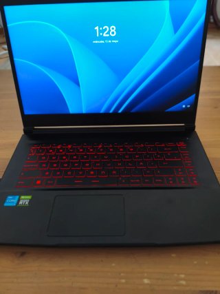 Portátil MSI RTX 3050
