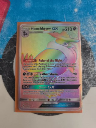 Carta Pokémon Honchkrow GX UNB 223