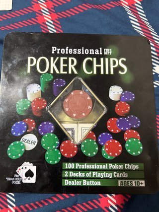 Set de Póker Profesional 100 Fichas