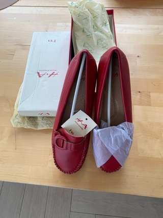 Mocasines Rojos H.A Moda España