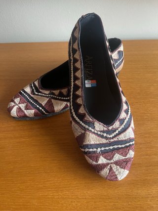 Zapatos Planos Estampados, tipo “Dalmatán”