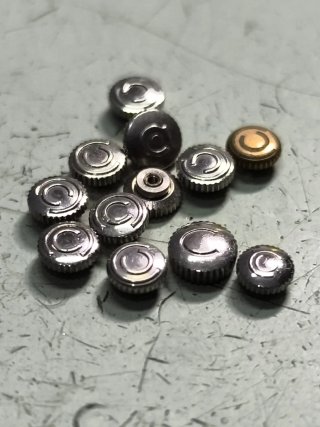 Lote de 12 Coronas Vintage para Reloj