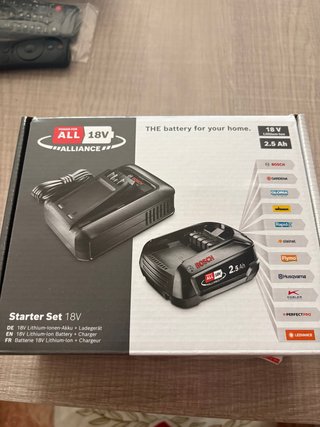 Starter Set Bosch 18V Batería y Cargador